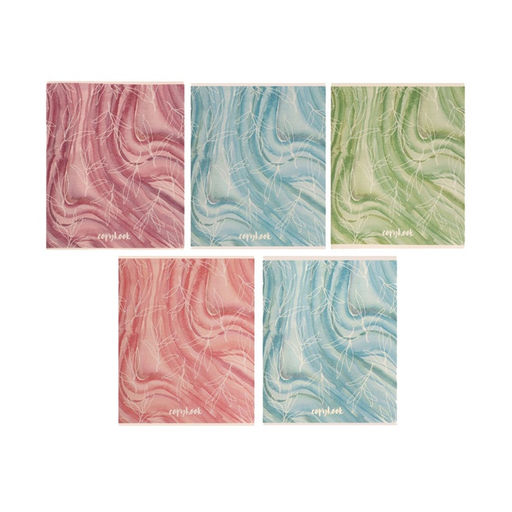 Цена за 20 шт. Тетрадь 48 листов в клетку Calligrata Листья, МИКС  фото 3