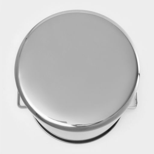 Котёл Катунь «Общепит», 50 л, d=40 см, h=45 см, с крышкой, нержавеющая сталь, хромированная