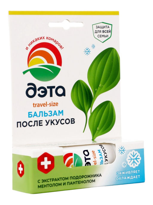 Бальзам-карандаш после укусов ДЭТА, travel-size, 4.2 г