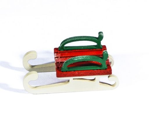 Маленькая елочная игрушка: Санки малые 3020 Classic - Idh фото 2