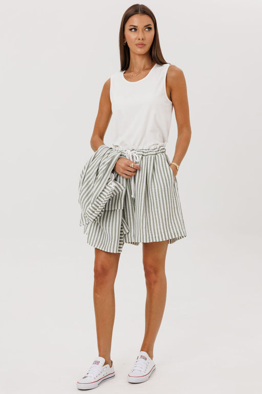 Костюм Lars Style 1111/1 молочный, зеленый, белый