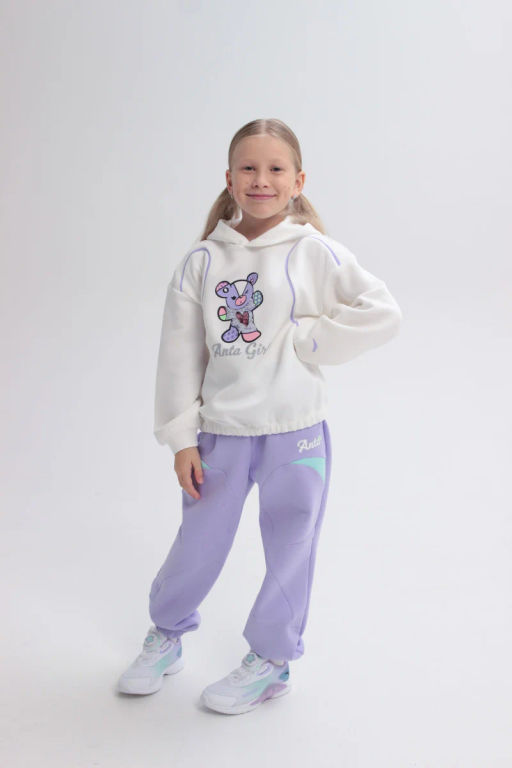 Худи Белый - Anta sport фото 2