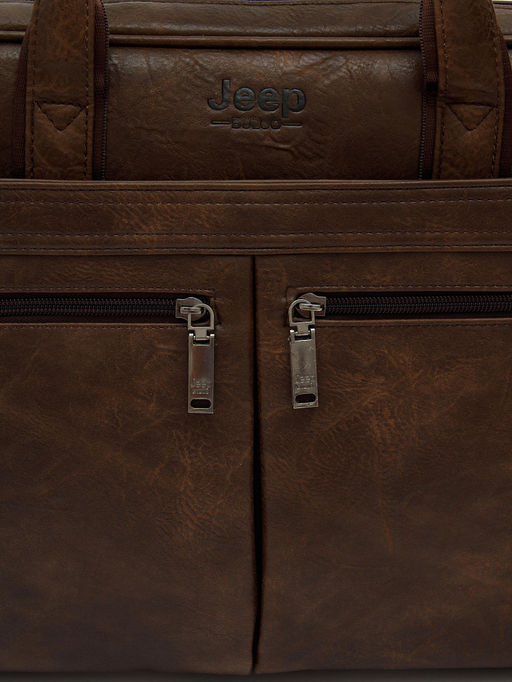 Портфель 1795-01 coffee Jeep