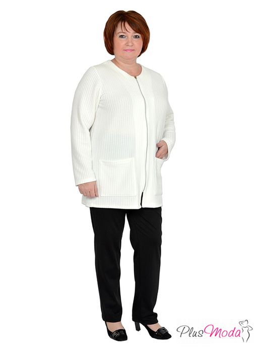 ЖАКЕТ МОДЕЛЬ №582 РАЗМЕРЫ 44-84 - Plus moda фото 2