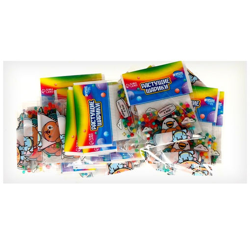 Цена за 20 шт. Растущие игрушки в пакете «Мини шарики», МИКС