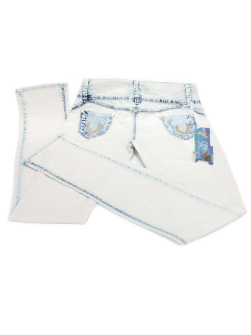 M950 LT. BLUE Джинсы женские - Fashion фото 4