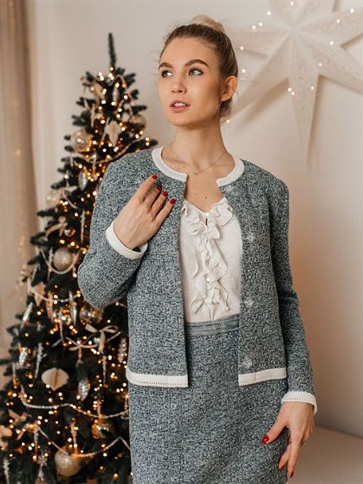 Жакет полушерсть, ВОЛТРИ  фото 2