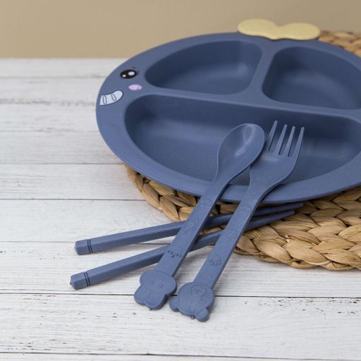 Тарелка "Whale", blue