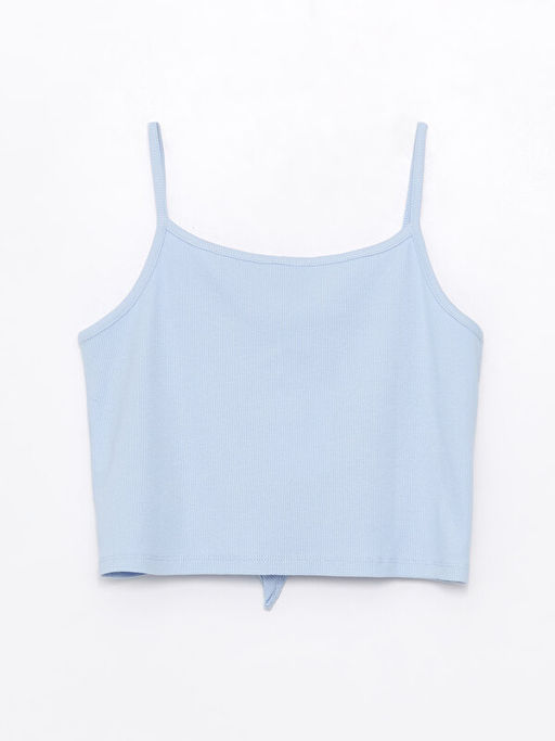 Kare Yaka K?z ?ocuk Crop Atlet - Waikiki фото 2