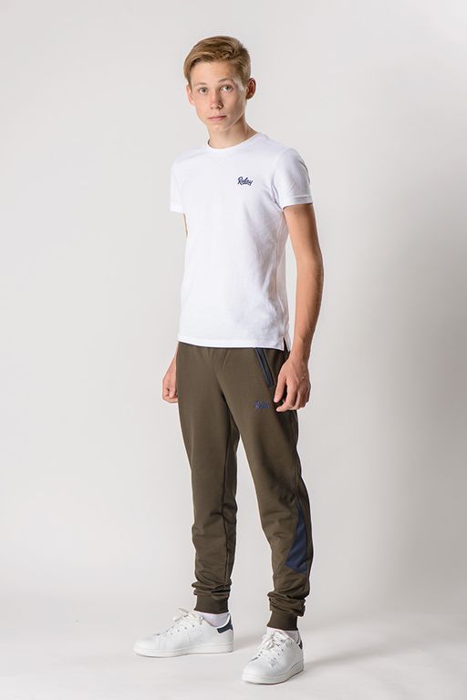 Спортивные брюки Футер 2-х ниточный, 75% хлопок, 20%  полиэстер, 5%  лайкра - Relay фото 3