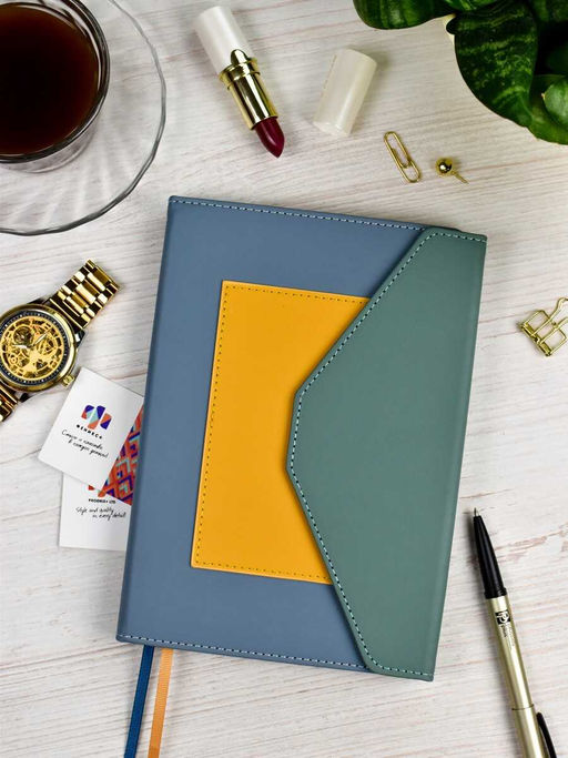 Ежедневник недатированный ESCALADA, А5, 160 л., арт. 63978/ 15 РУФФО СЕРО-ГОЛУБОЙ  фото 20