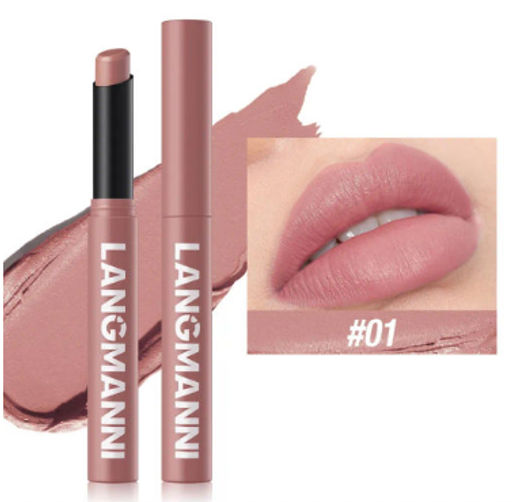 Матовая помада-карандаш, водостойкая №01