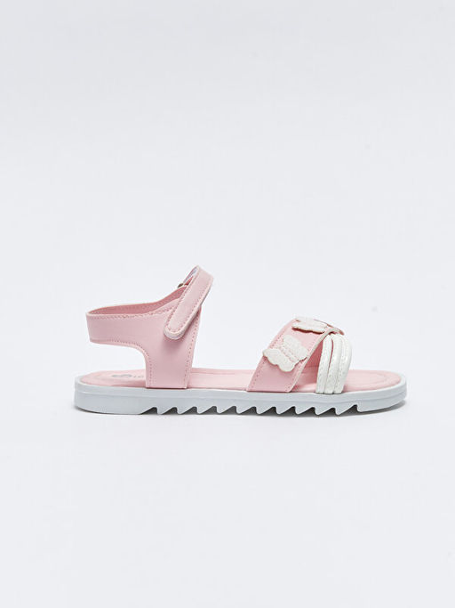 ?apraz Bantl? C?rt C?rtl? K?z ?ocuk Sandalet - Waikiki фото 2