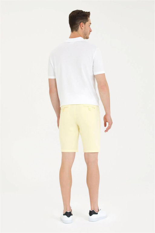 U. S. Polo Assn Мужские светло-желтые тканые шорты - U.s. polo assn фото 11