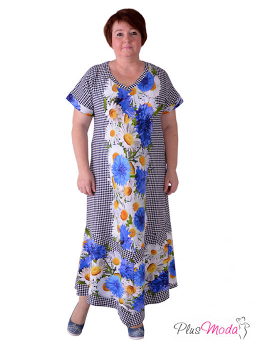 Платье Модель №451 размеры 44-80 - Plusmoda фото 6
