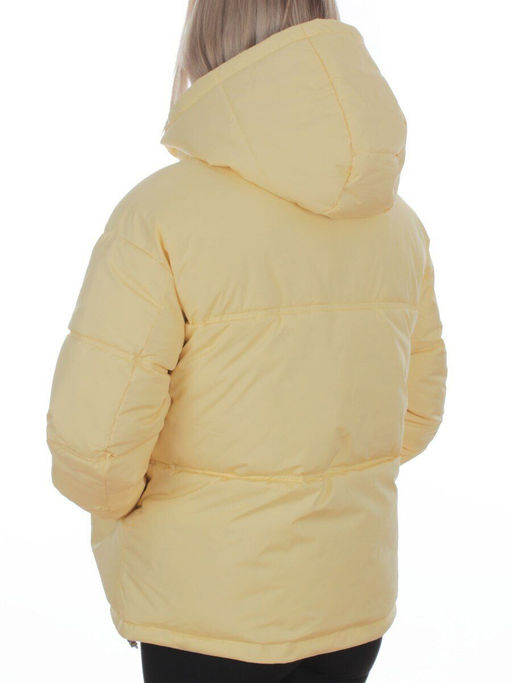 S24-292 YELLOW Куртка зимняя женская (150 гр. холлофайбер) - Fashion фото 6