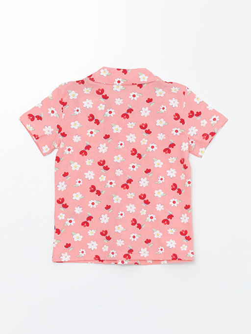 Polo Yaka K?sa Kollu K?z Bebek Pijama Tak?m - Waikiki фото 3