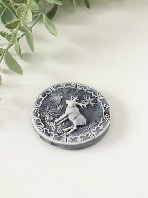 Магнит "Северный олень (барельеф)"