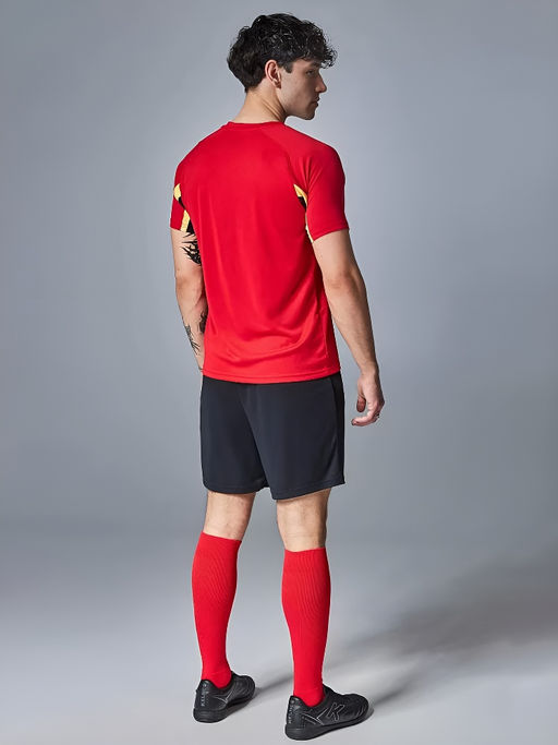 Футбольная форма KELME Short-Sleeved Football Suit (Red/Black)