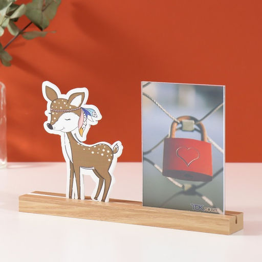 Фоторамка для фото 10×15 см «Оленёнок», 4×27.3×14 см
