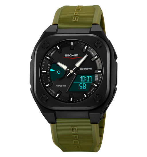 Часы наручные Skmei мужские электронные спортивные 2328green
