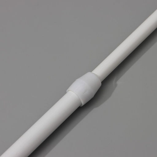 Карниз универсальный, раздвижной 70-120 см, белый