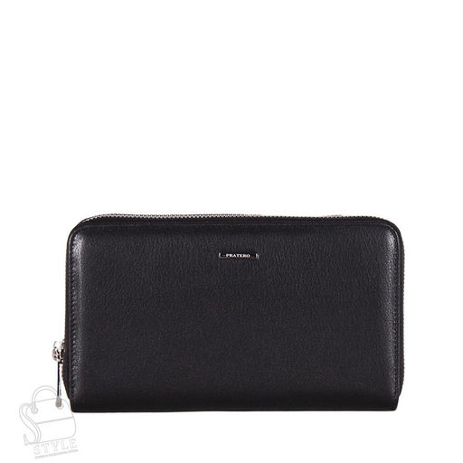 Клатч мужской кожаный 20939 black Pratero