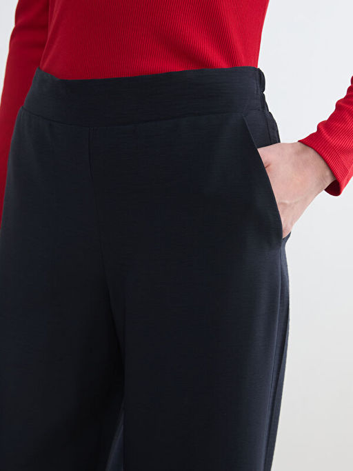 Beli Lastikli Geni? Pa?a Kad?n Pantolon