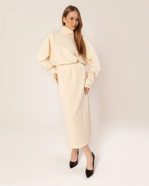 Костюм с юбкой ВИСКОЗНАЯ ЛАПША