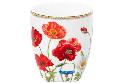 Кружка 300 мл 11*8,3*9,5 см Маки, фарфор NEW BONE CHINA - Elan gallery фото 15