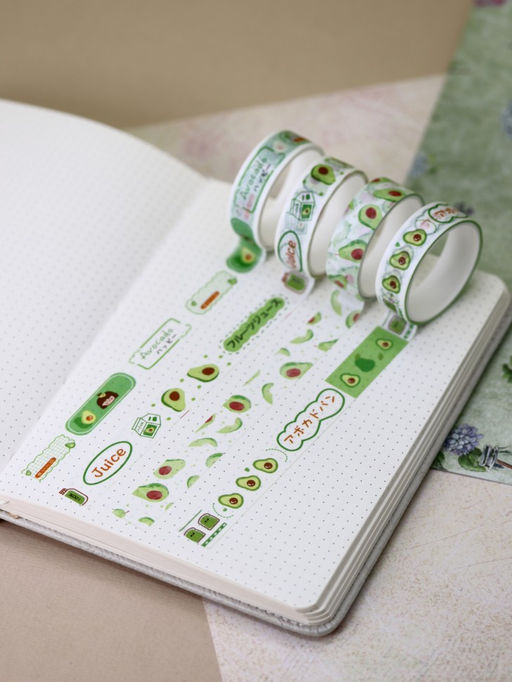 Набор декоративного скотча Avocado, girl