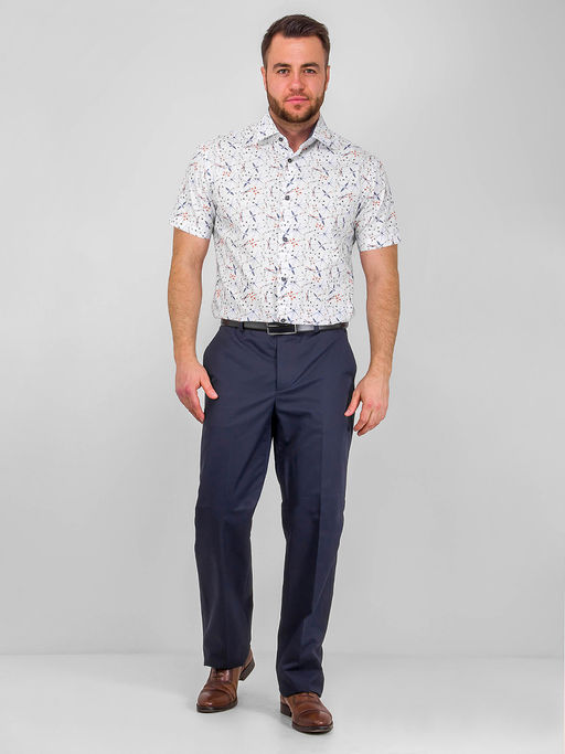 Сорочка мужская короткий рукав GREG 223/101/926/Z/1_GB  фото 5