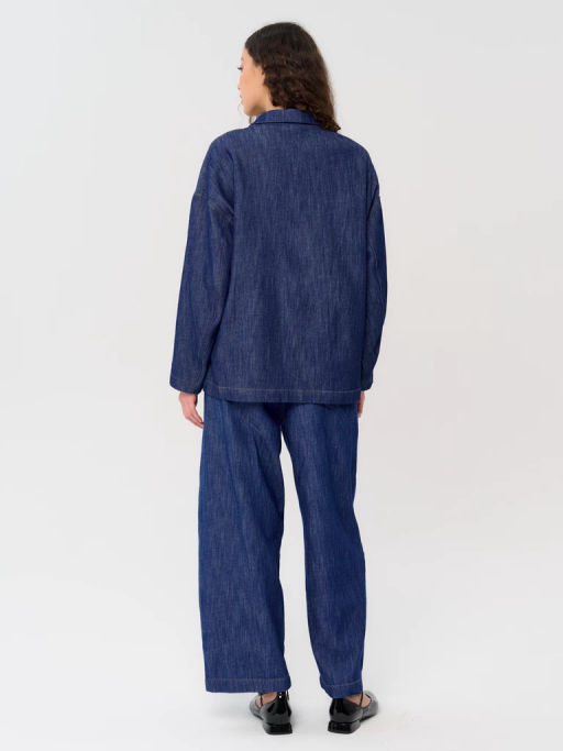 Пиджак женский 12421-64010 blue - Eleganzza фото 6
