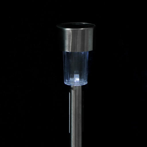 Светильник на солнечной батарее Smartbuy, 31 см, 1 LED, нержавеющая сталь, пластик