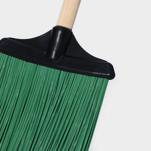 Метла полипропиленовая Плоская, с черенком, МИКС - Simaland фото 3