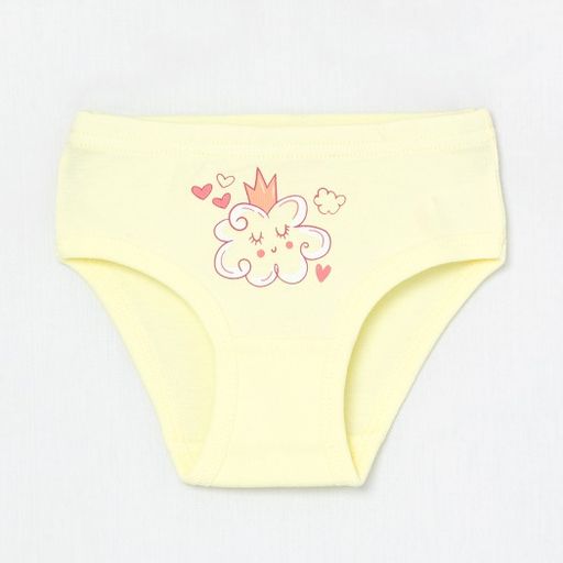 CRB wear/CSKG 10019-30 Трусы для девочки, желтый/Ex.Cherubino