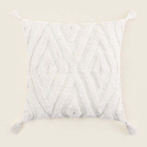 Наволочка декоративная с кисточками SL Home, 45×45 см, хлопок 100%