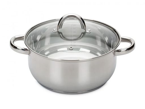 Кастрюля с крышкой GRACE 24х11.5см 4.8л - Attribute фото 2