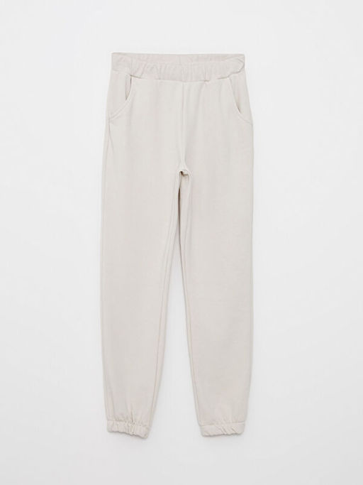 Bisiklet Yaka Bask?l? Uzun Kollu K?z ?ocuk Sweatshirt ve E?ofman Alt? - Waikiki фото 3