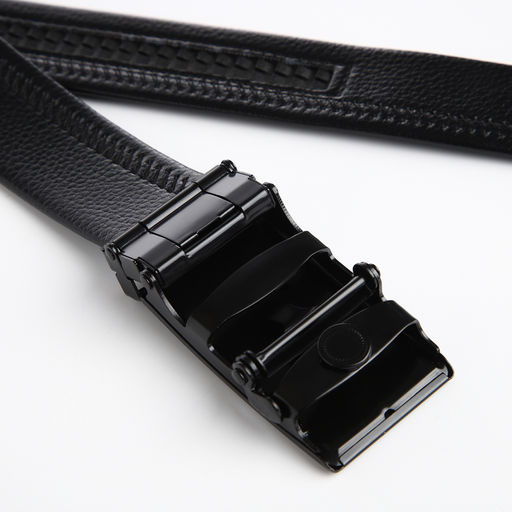 Ремень мужской, ширина 3,5 см, автомат, цвет чёрный - Simaland фото 5