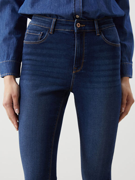 J?piter S?per Skinny Fit Kad?n Jean Pantolon