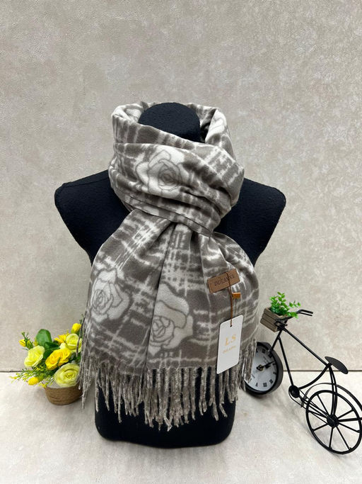 Мягкий палантин из кашемира мультицвет