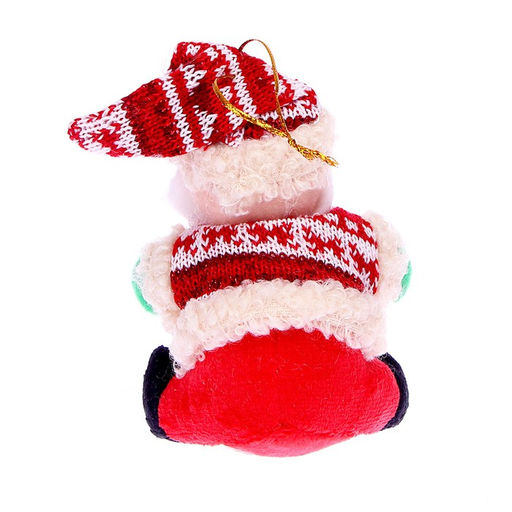 Цена за 2 шт. Мягкая игрушка новогодняя, МИКС