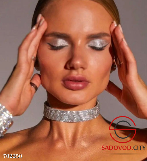 Чокер на шею со стразами - Bruno фото 11