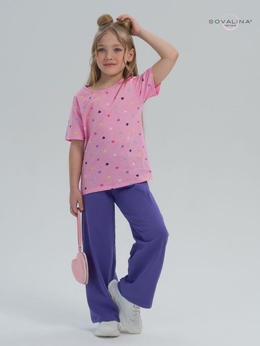 Костюм Лето цветные сердечки-верипери - Sovalina фото 2