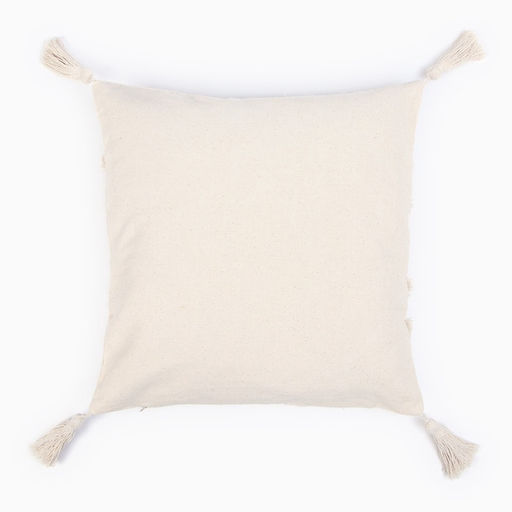Наволочка декоративная Этель Бохо, 45х45 см, цвет молочный, 100% хлопок  фото 9