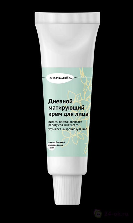 Дневной матирующий крем, 10 мл - Ecomake фото 2