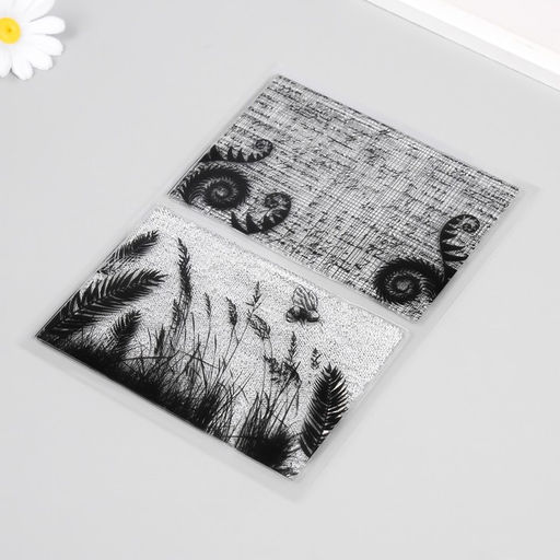 Штамп для творчества «Письмена. Оса в поле», 15×21×0.3 см