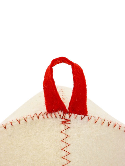 Шапка для бани и сауны Дикий и свободный, полиэфир 70%, шерсть 30%