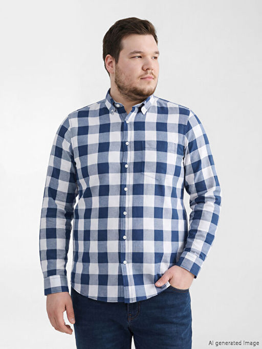 Regular Fit Ekose Erkek G?mlek